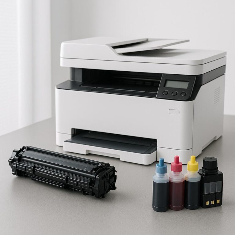 czym się różni toner od tuszu do drukarki?