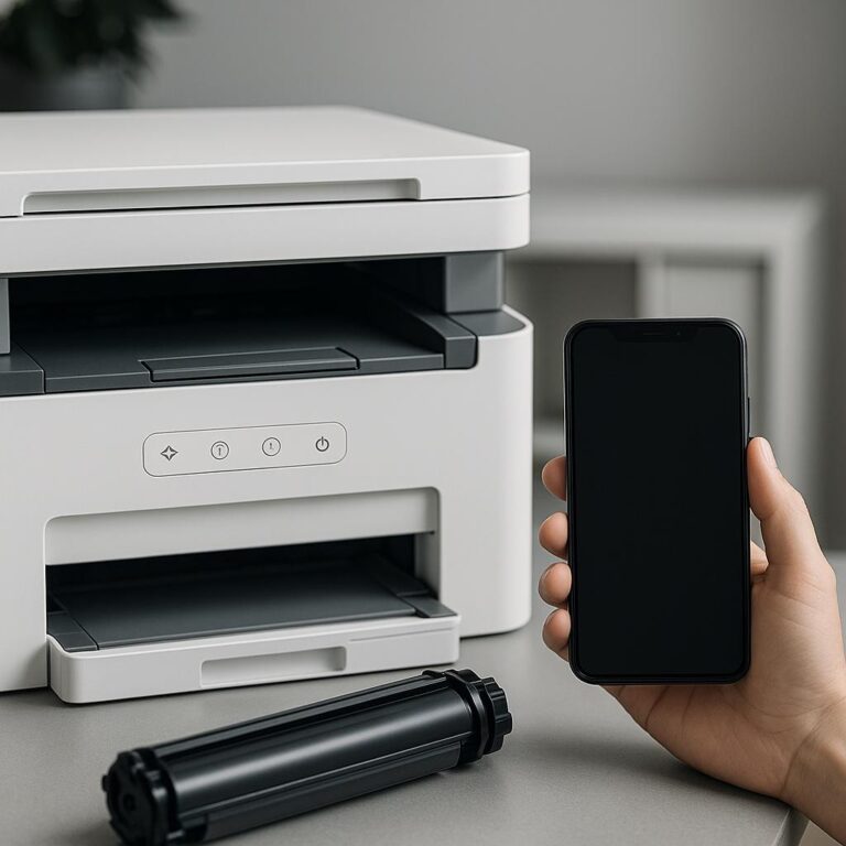 dlaczego mój telefon komórkowy nie znajduje drukarki?