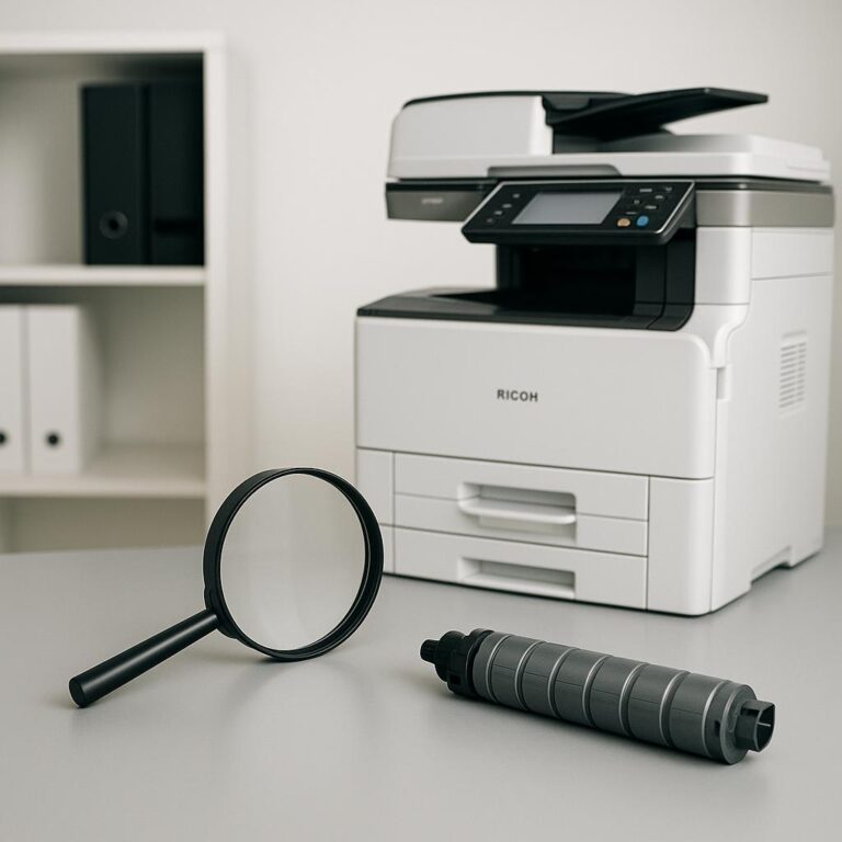 dlaczego nie mogę znaleźć mojej drukarki ricoh?