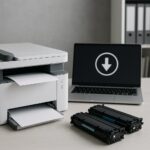 jak pobrać i zainstalować najnowsze sterowniki drukarki?