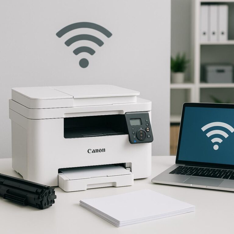 jak przywrócić wifi w drukarce canon?