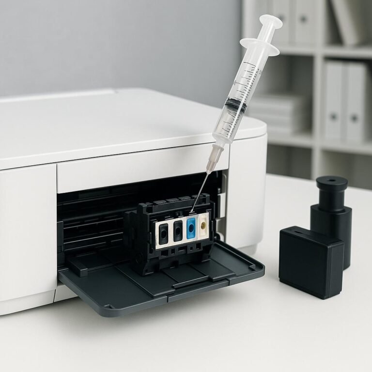 jak wyczyścić dysze epson?