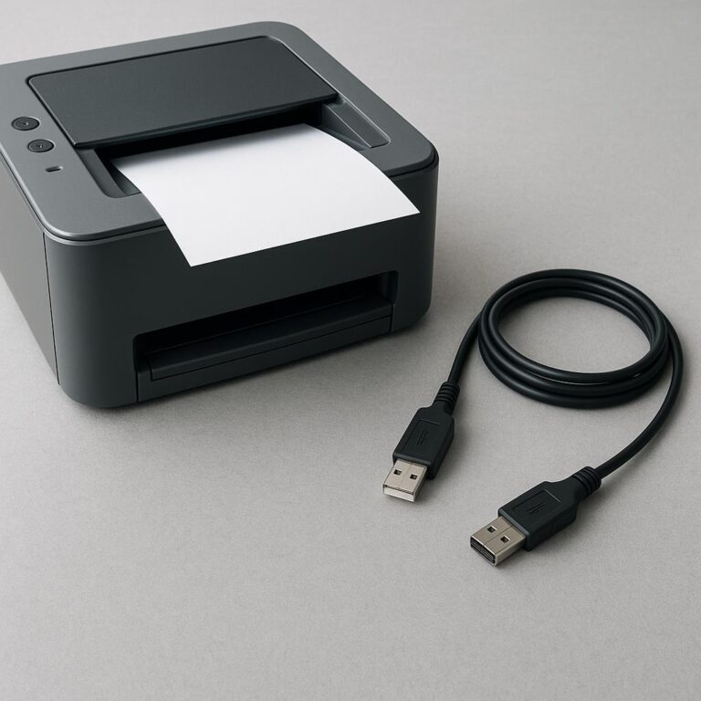jak zainstalować drukarkę przez usb?