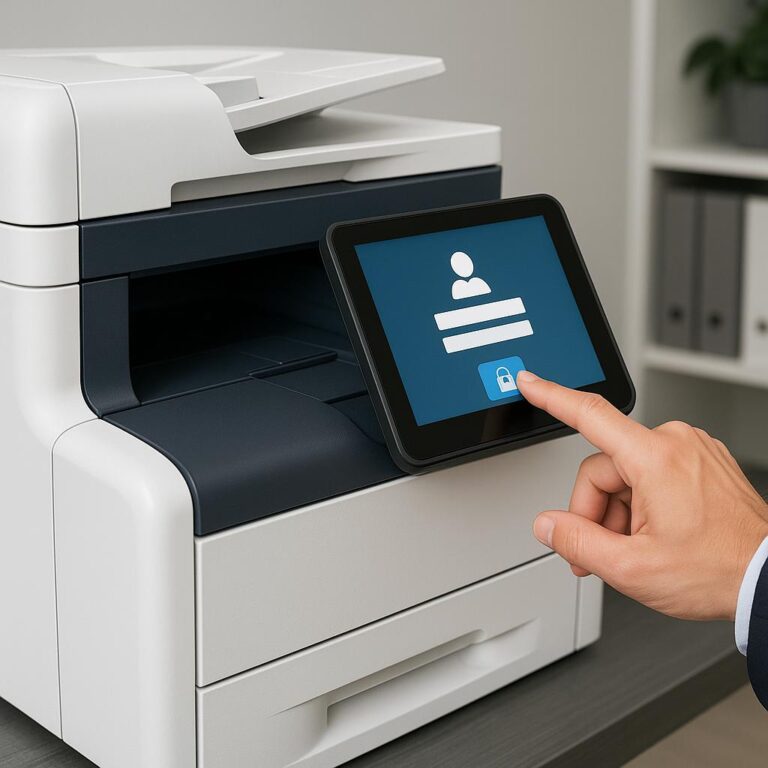jak zalogować się do drukarki xerox?