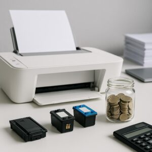 jak zaoszczędzić pieniądze na tuszu do drukarki hp?