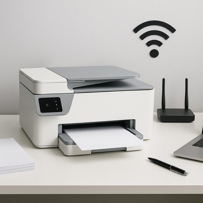 jak zresetować drukarkę hp po zmianie sieci wi-fi?