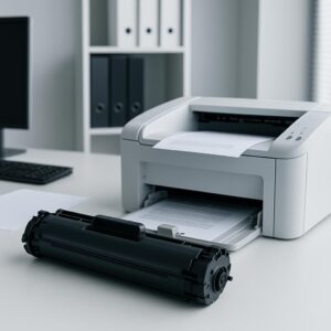 co ile trzeba wymieniać toner w drukarce laserowej?