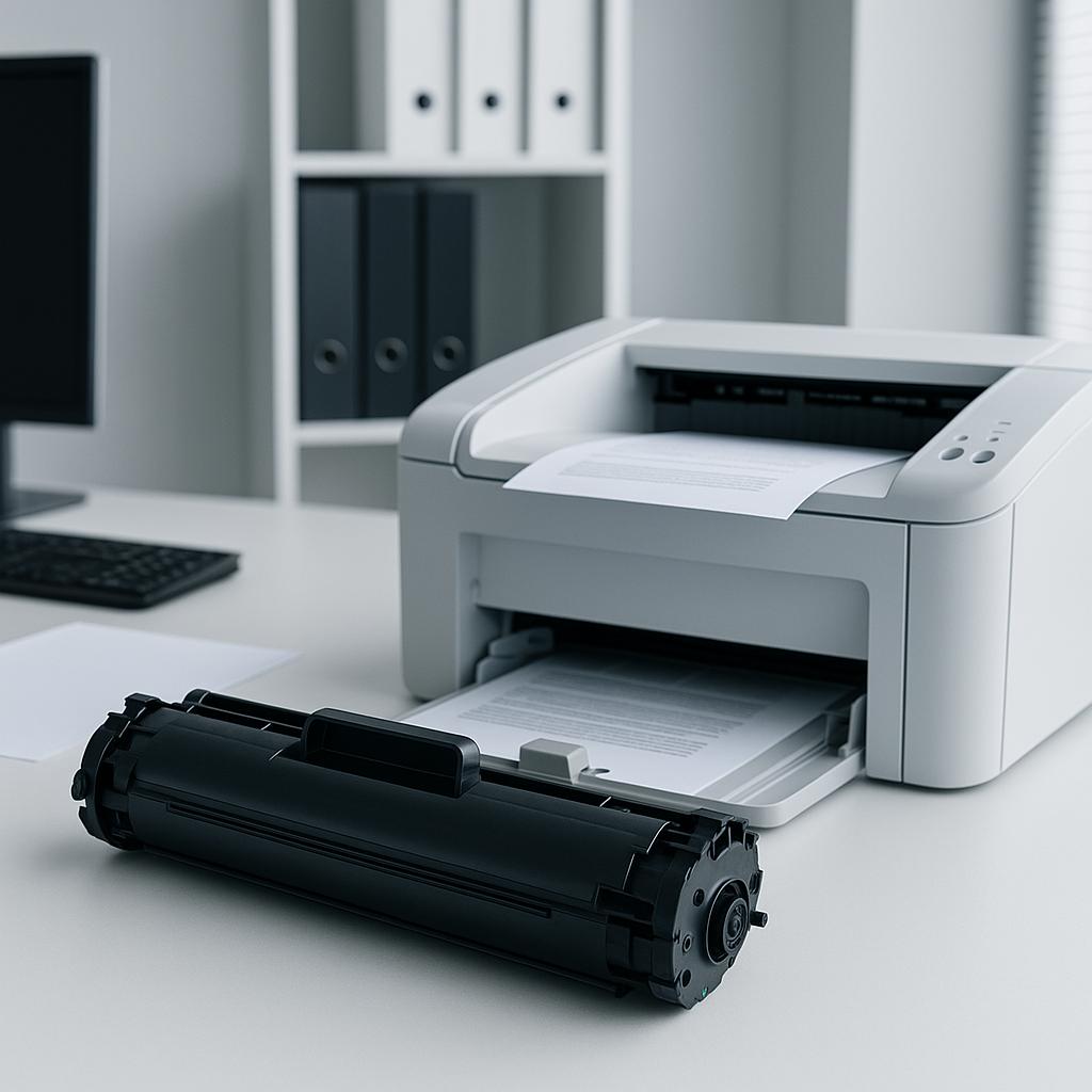 co ile trzeba wymieniać toner w drukarce laserowej?