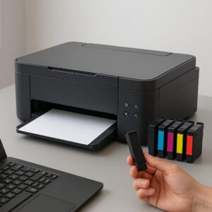 co zrobić, gdy drukarka epson nie widzi tuszu?
