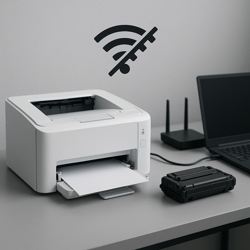 czy można podłączyć drukarkę bez wi-fi do sieci?