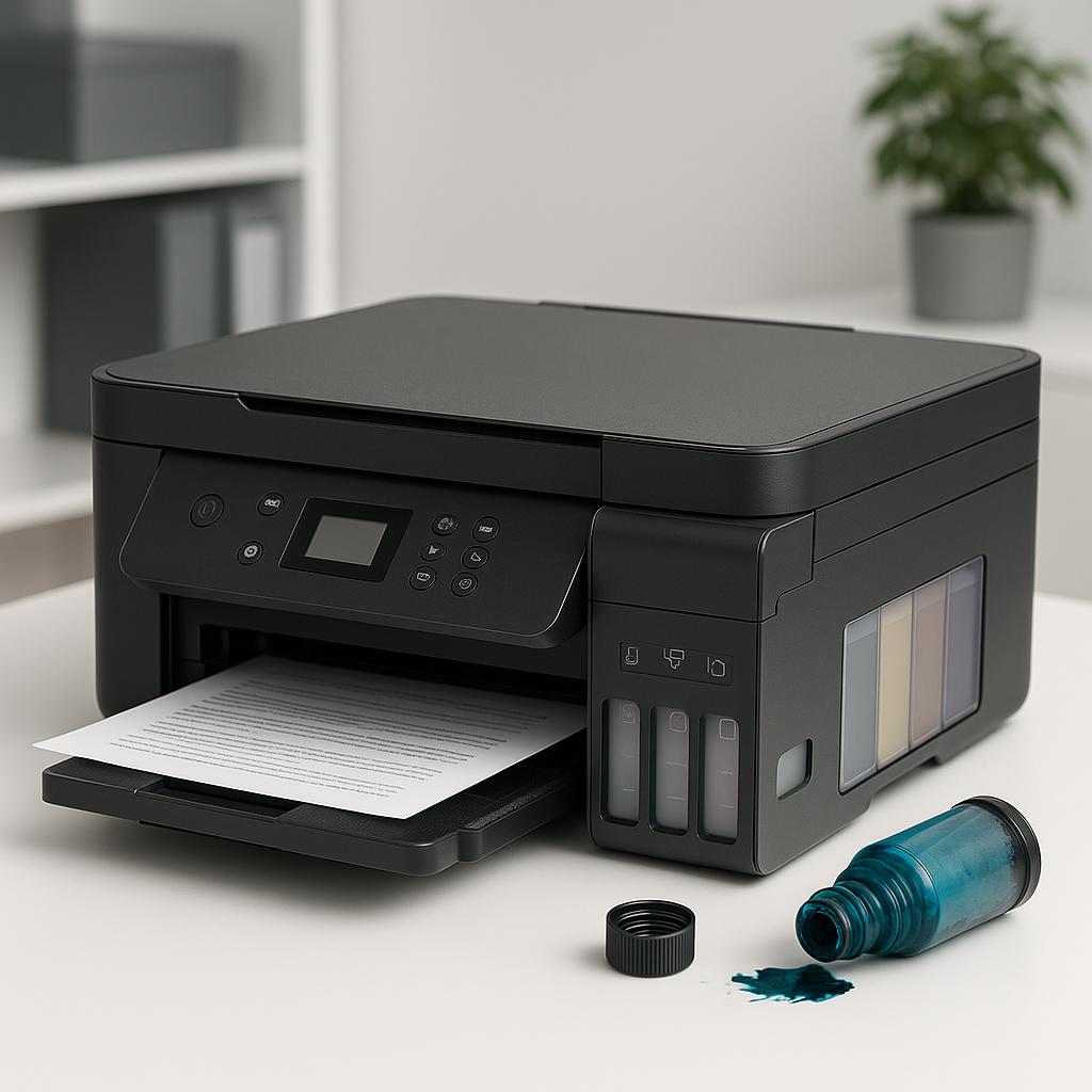 czy tusz epson ecotank wysycha?
