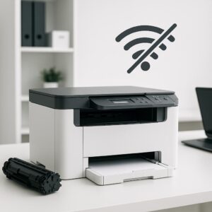 dlaczego drukarka canon nie łączy się z wifi?