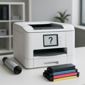 dlaczego drukarka ricoh nie drukuje?