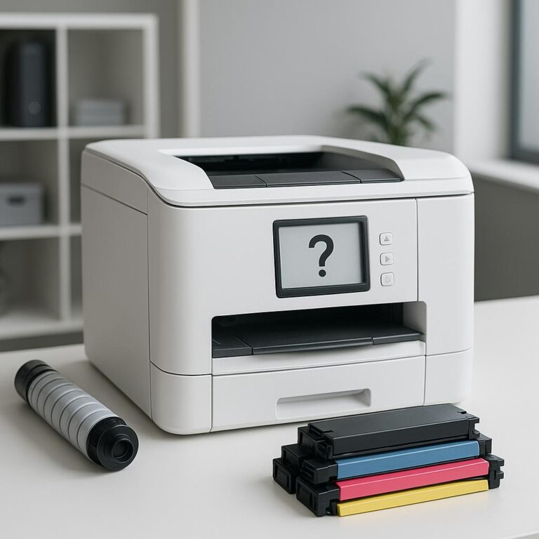 dlaczego drukarka ricoh nie drukuje?