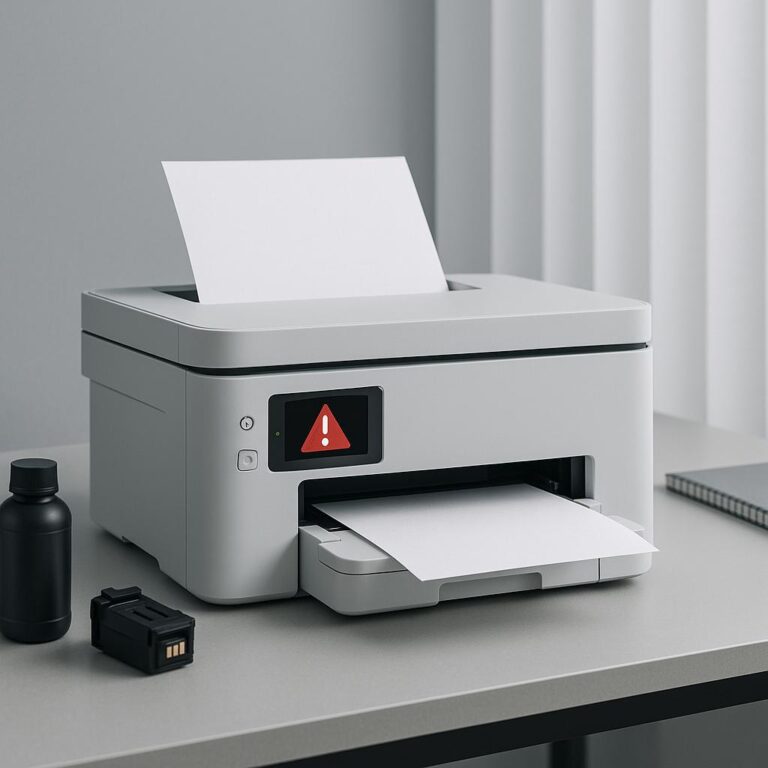 dlaczego moja drukarka epson przechodzi w tryb błędu?