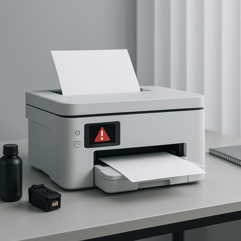 dlaczego moja drukarka epson przechodzi w tryb błędu?