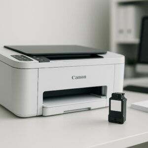 jak długo wystarcza tusz w drukarce canon?