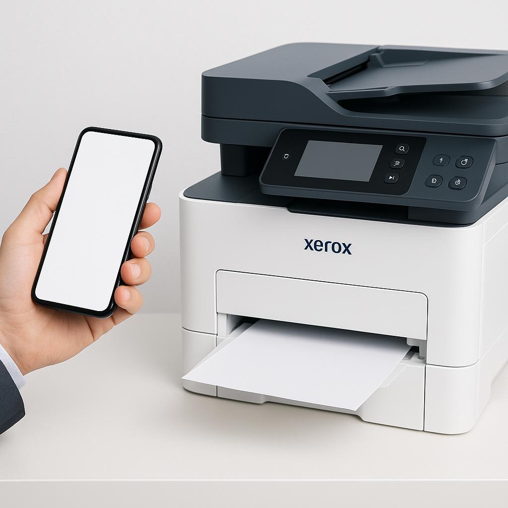 jak drukować z telefonu na drukarce xerox?
