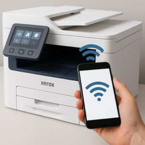 jak połączyć drukarkę xerox z telefonem?