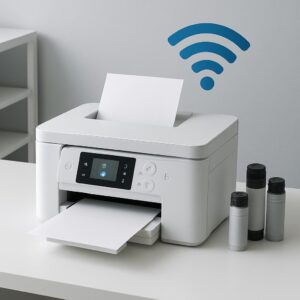 jak połączyć epson do wifi?