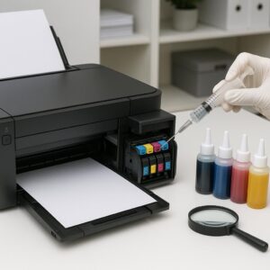 jak przeczyścić głowicę drukarki epson?