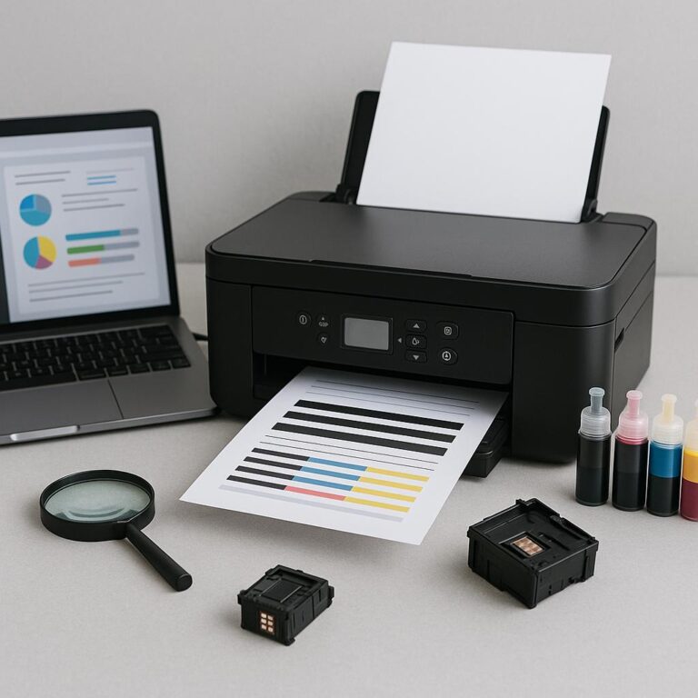 jak przeprowadzić diagnostykę drukarki epson?