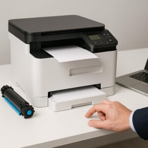 jak się resetuje drukarkę canon?