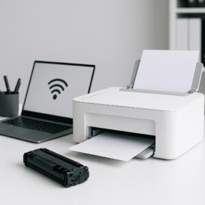 jak skonfigurować drukarkę w sieci wi-fi?