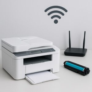 jak skonfigurować drukarkę z nowym wi-fi?