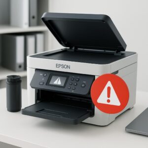 jak usunąć błąd z drukarki epson?