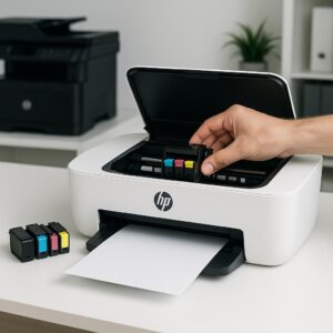 jak wyczyścić głowicę w drukarce hp?