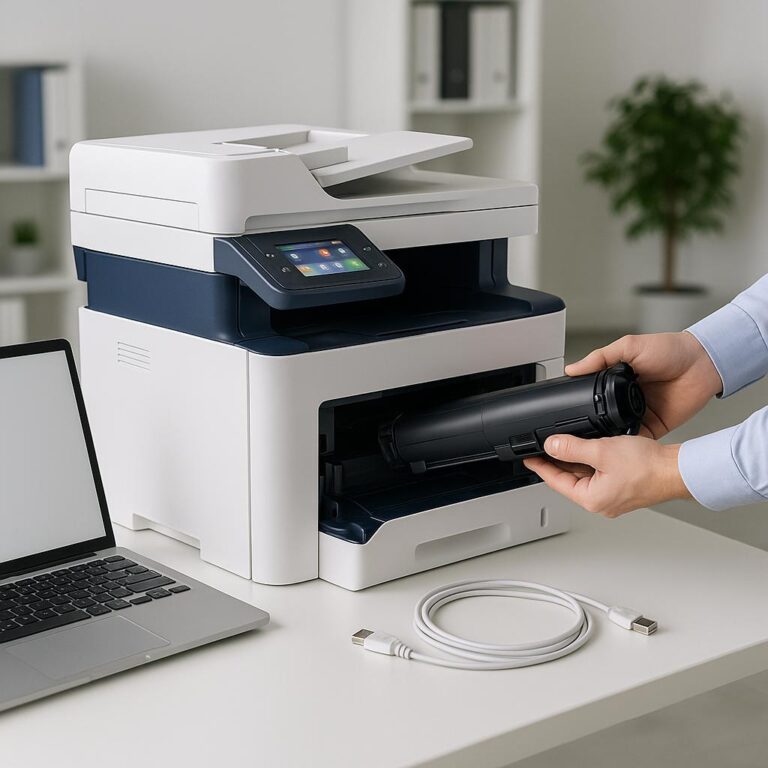 jak zainstalować drukarkę xerox?