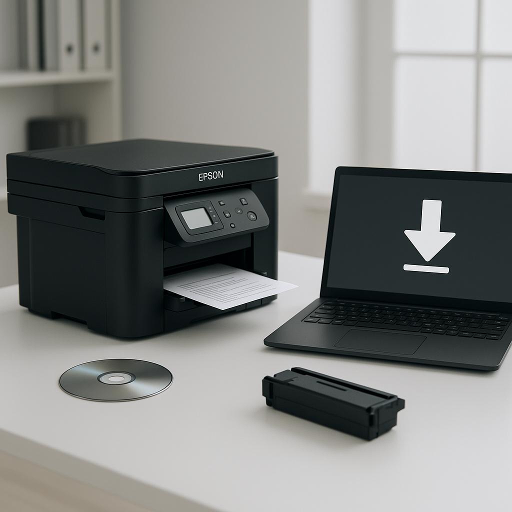 jak zainstalować oprogramowanie epson bez płyty cd?