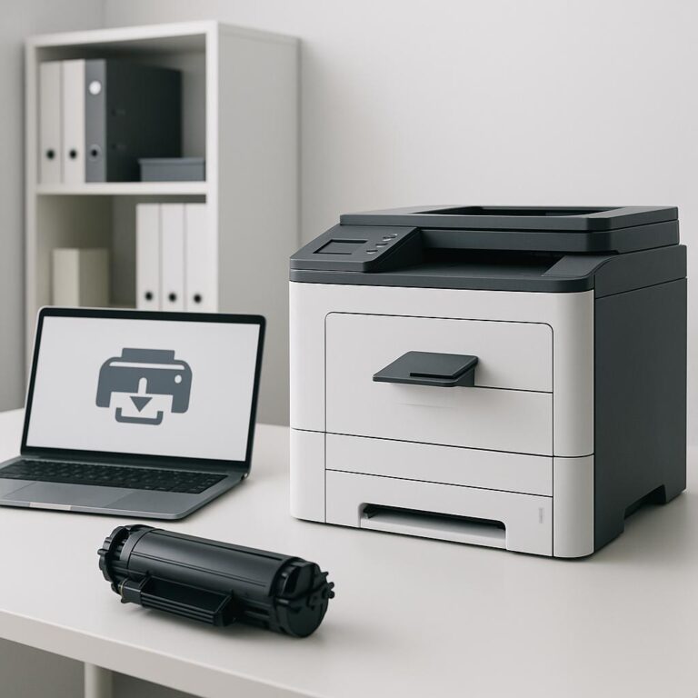 jak zainstalować sterowniki do drukarki lexmark?