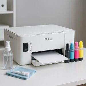 jak zmusić drukarkę epson do wydajnego czyszczenia?
