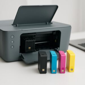 jak zresetować pojemniki z tuszem hp?