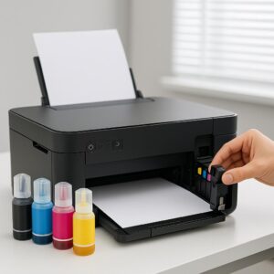 jak zresetować tusz epson?