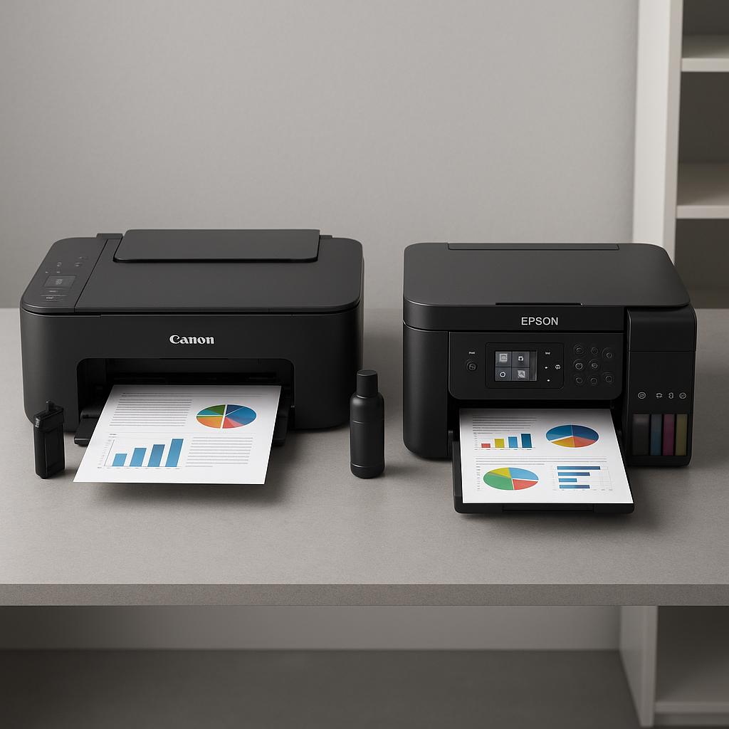 jaka drukarka jest lepsza canon czy epson?