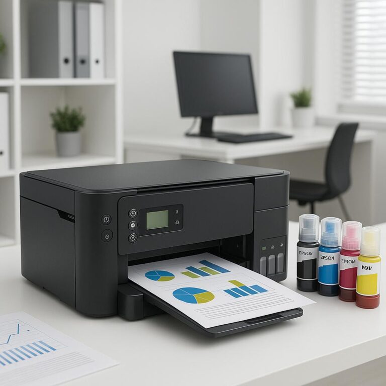na ile stron wystarcza tusz epson?