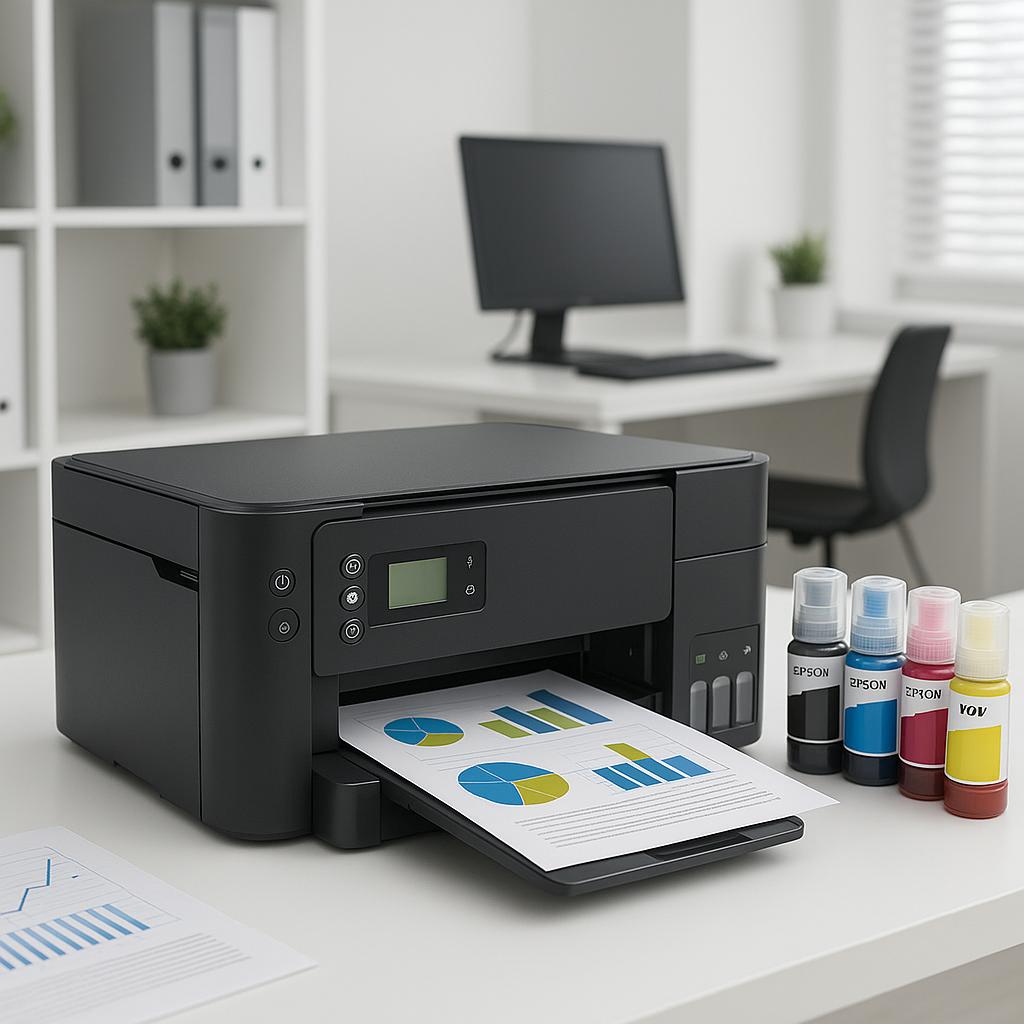 na ile stron wystarcza tusz epson?