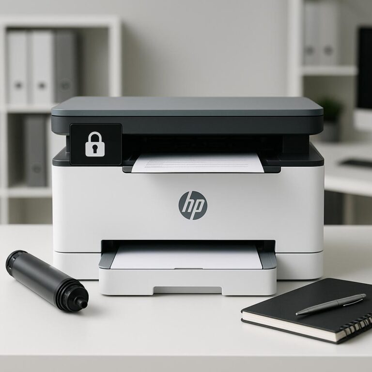 skąd wziąć hasło do drukarki hp?