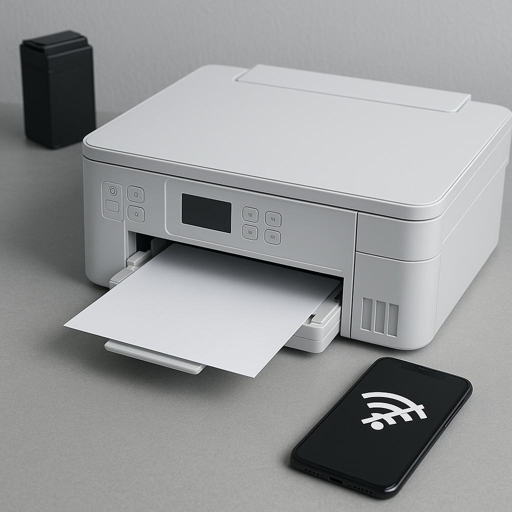 dlaczego drukarka epson nie chce się połączyć z telefonem?