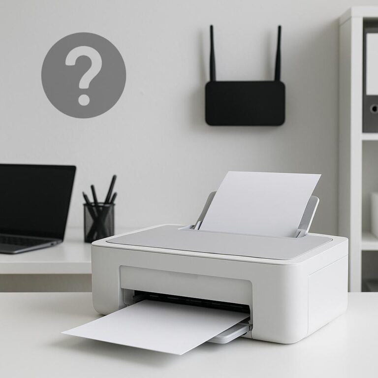 dlaczego komputer nie widzi drukarki w sieci?