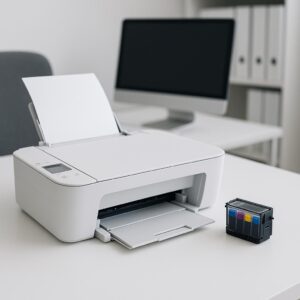 dlaczego moja drukarka canon wyświetla komunikat „brak tuszu”, skoro jest?