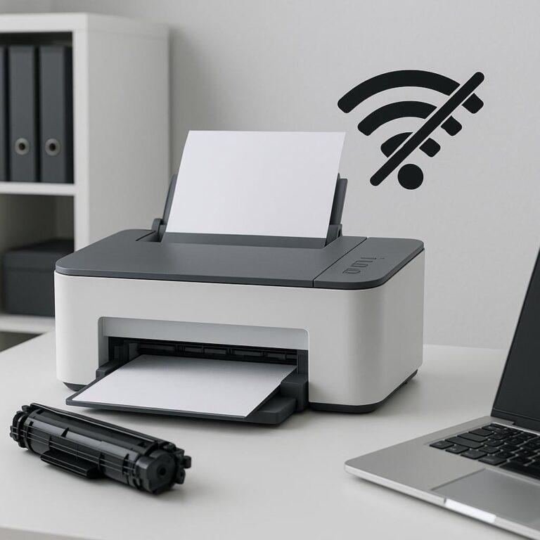 dlaczego moja drukarka nie łączy się z siecią wi-fi?
