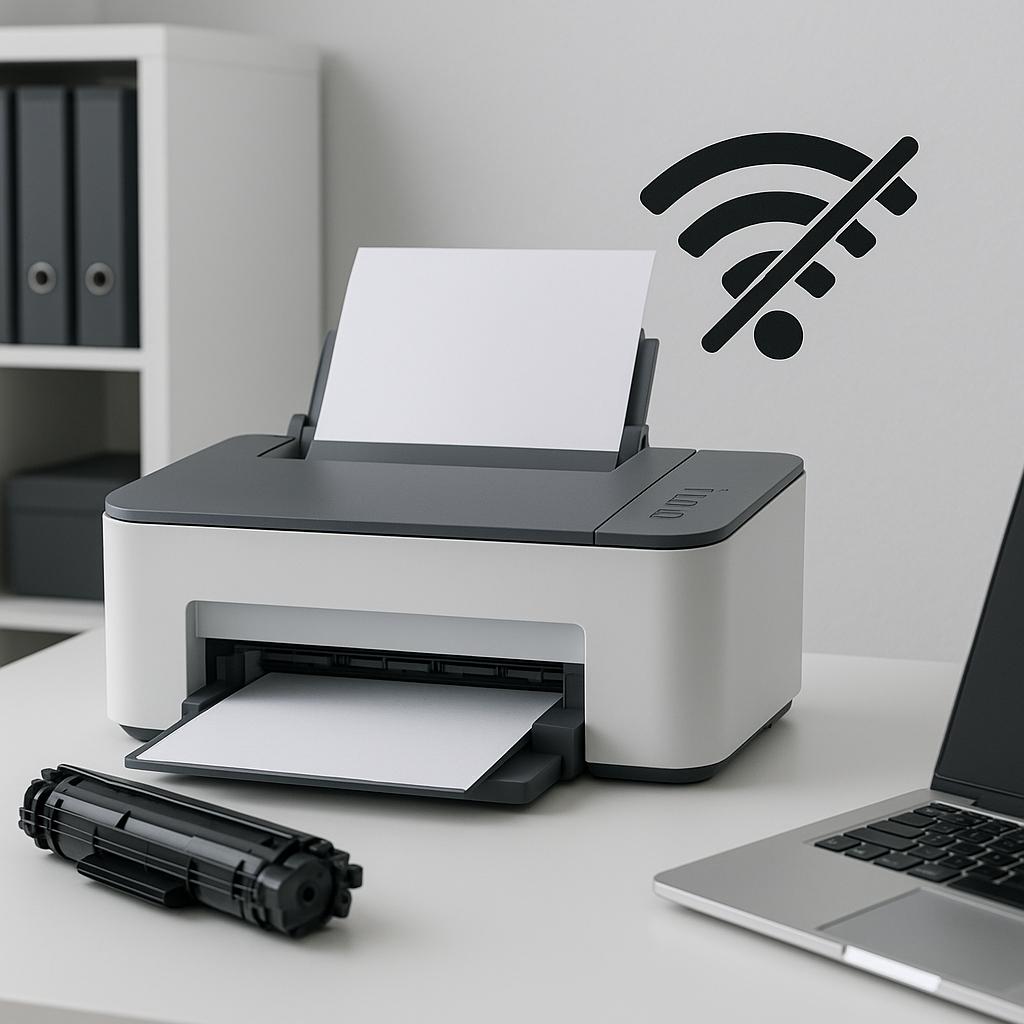 dlaczego moja drukarka nie łączy się z siecią wi-fi?