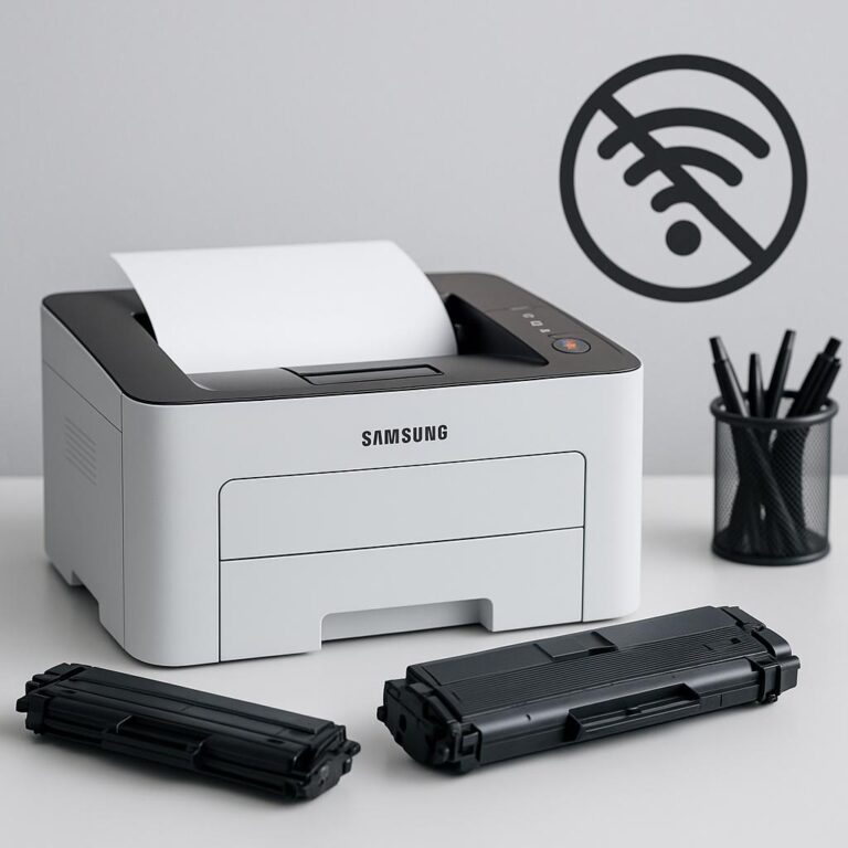 dlaczego moja drukarka samsung nie łączy się z siecią wi-fi?