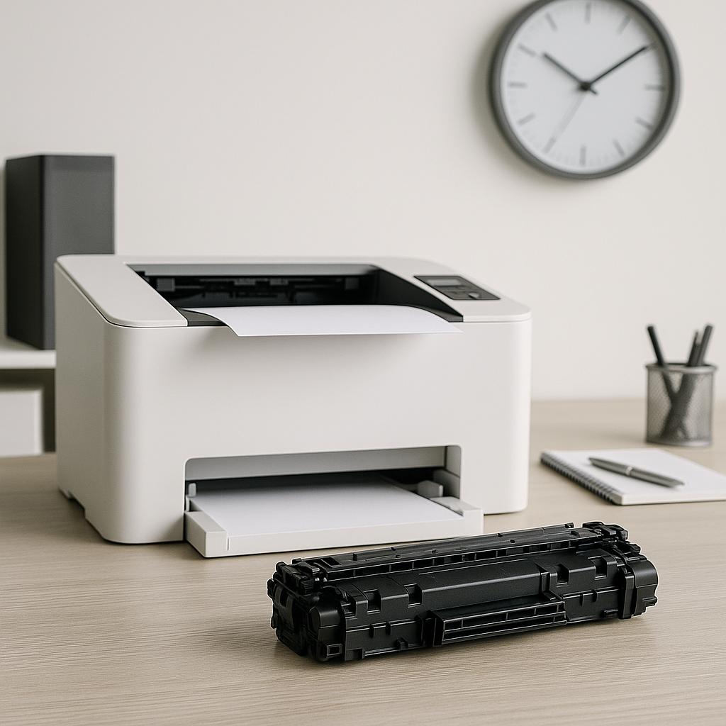 jak długo wystarcza wkład hp laserjet?