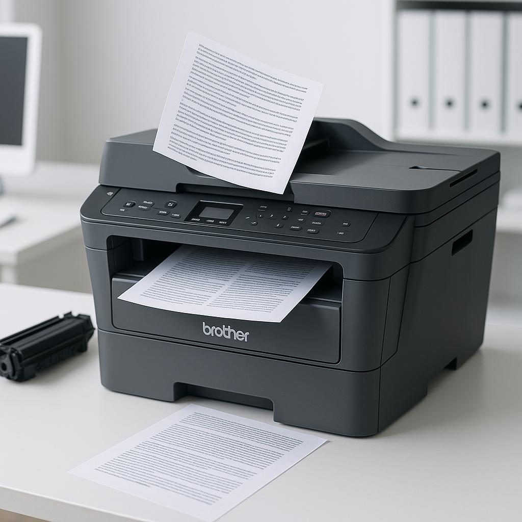 jak drukować dwustronnie na urządzeniu brother dcp-l2550dw?