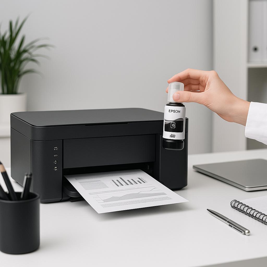 jak mogę otrzymać darmowy tusz od firmy epson?